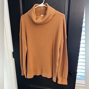 Gap Camel Cowl Neck Sweater